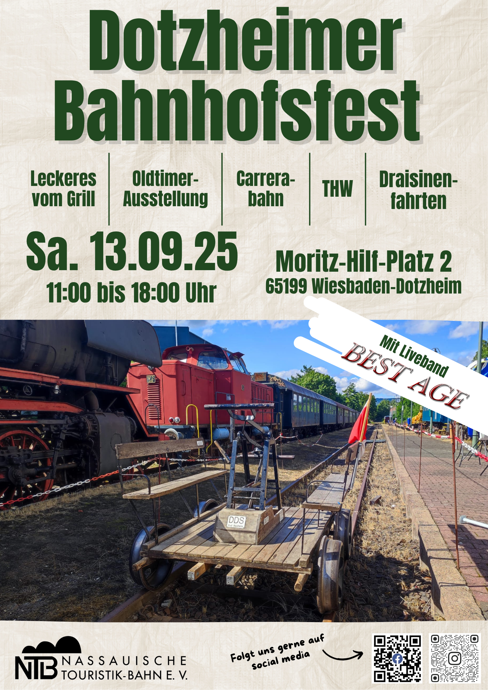 Banner Bahnhofsfest